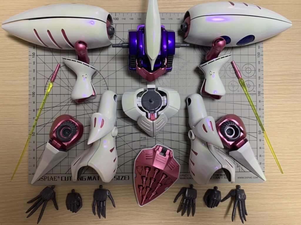 組み立て前に。高まりますね。