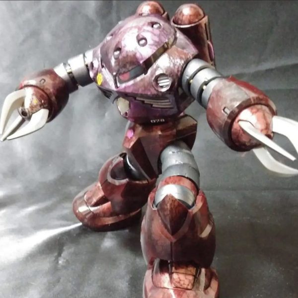 シャア専用ズゴック大理石塗装