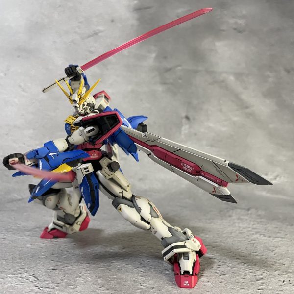 RG ゴッドガンダム グラデーション塗装完成品