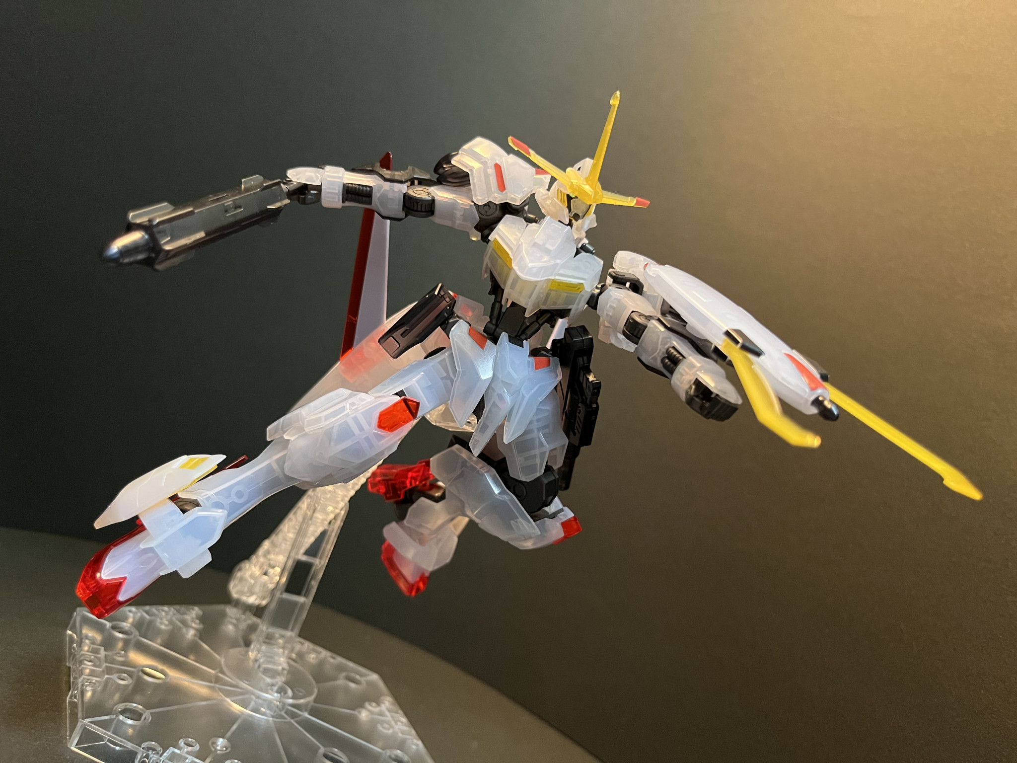 ガンダムバルバトスルプスレクス ガンダム端白星 クリアカラー Allows モブビルダー さんのガンプラ作品 Gunsta ガンスタ