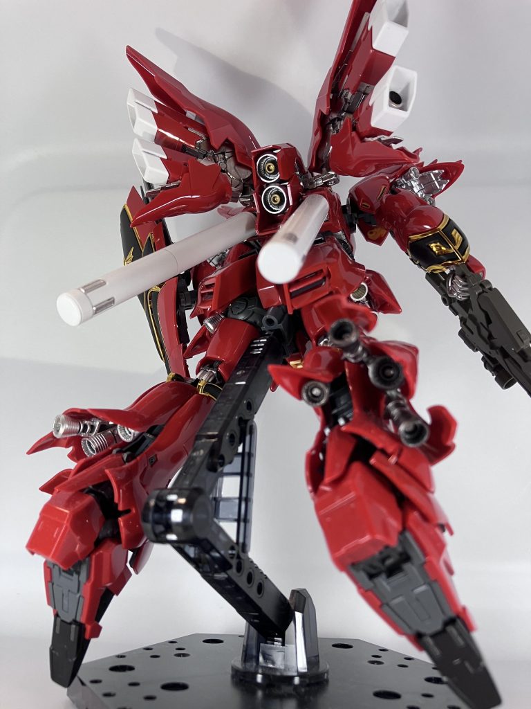 スラスター部分を塗るのが一番楽しかったですね