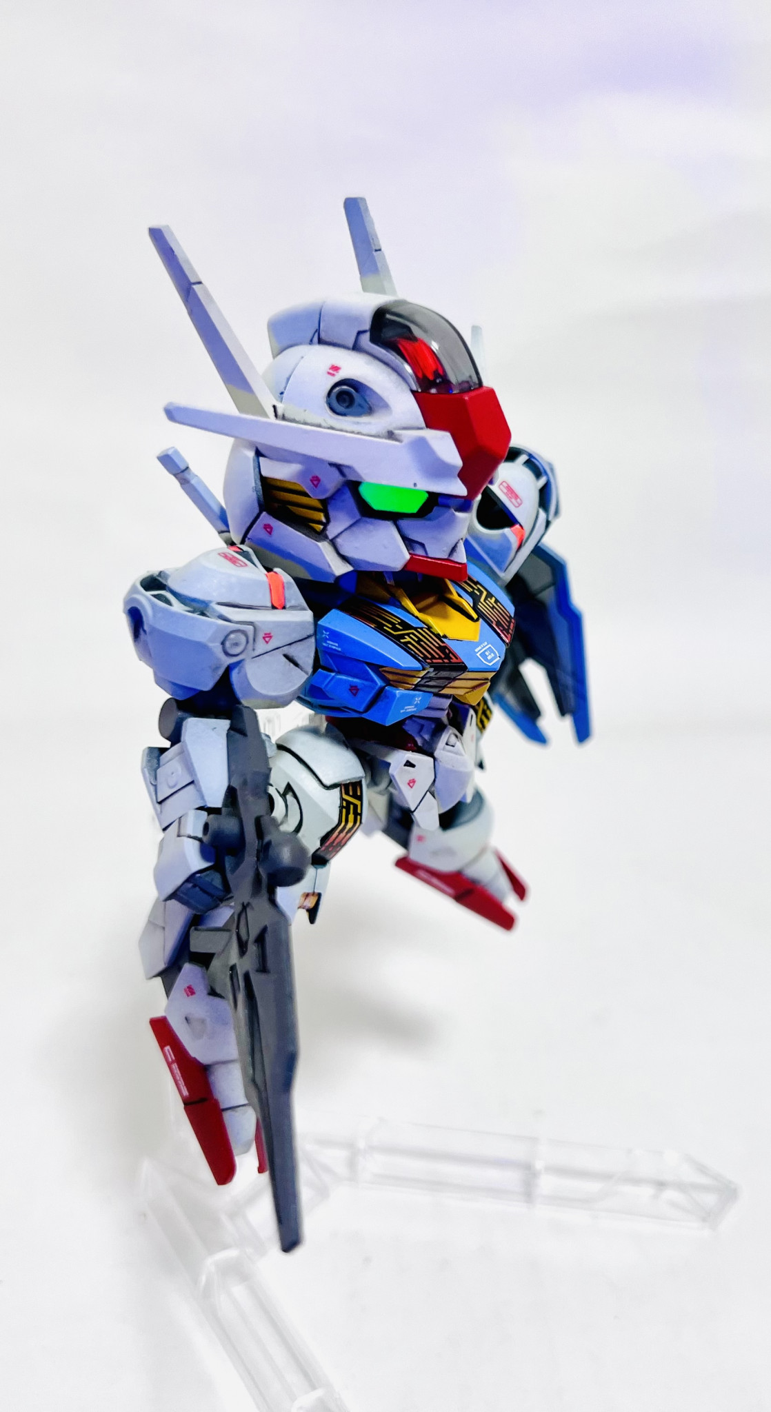 SDガンダム EXスタンダード ウイングガンダムゼロ 小改修イラスト風 