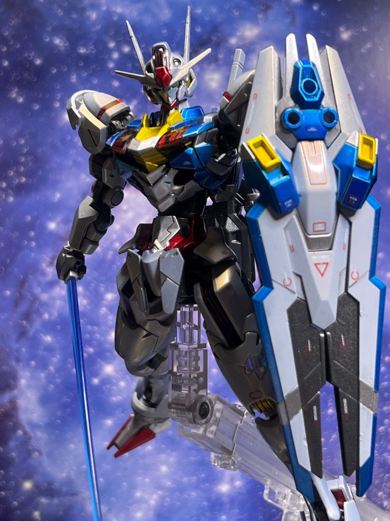 シールド。デカールは少し少なめだったかな。今回は元々情報量が多かったのもあって満足。