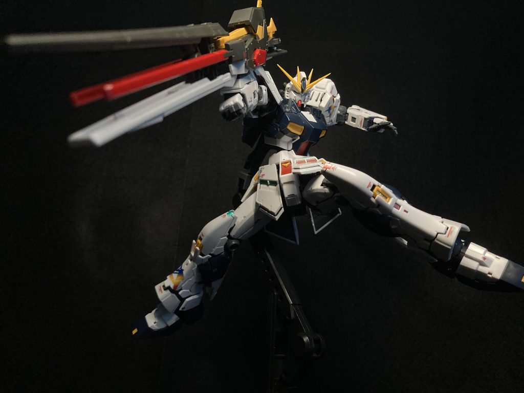 腕にも取り付けできるようにしました！ちなみに頭部は改造しております