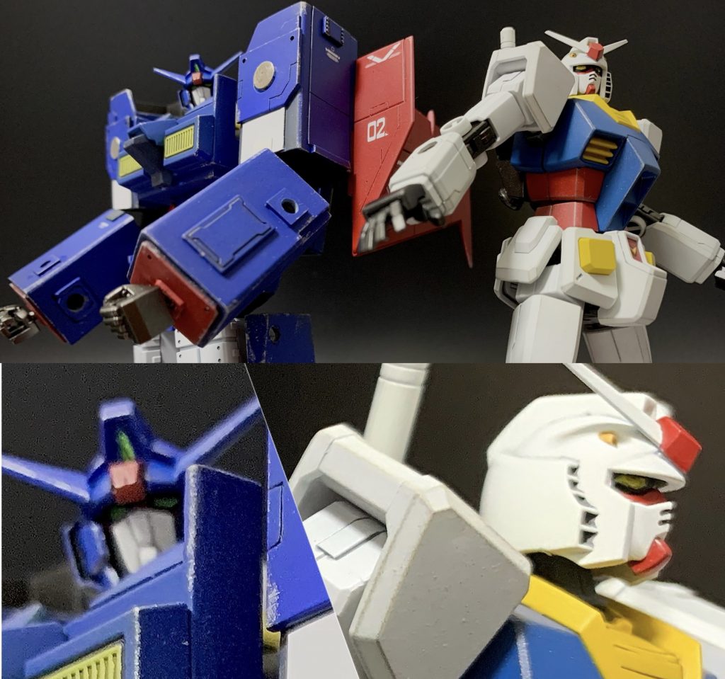 ガンダムそして Gファイター合体だ!