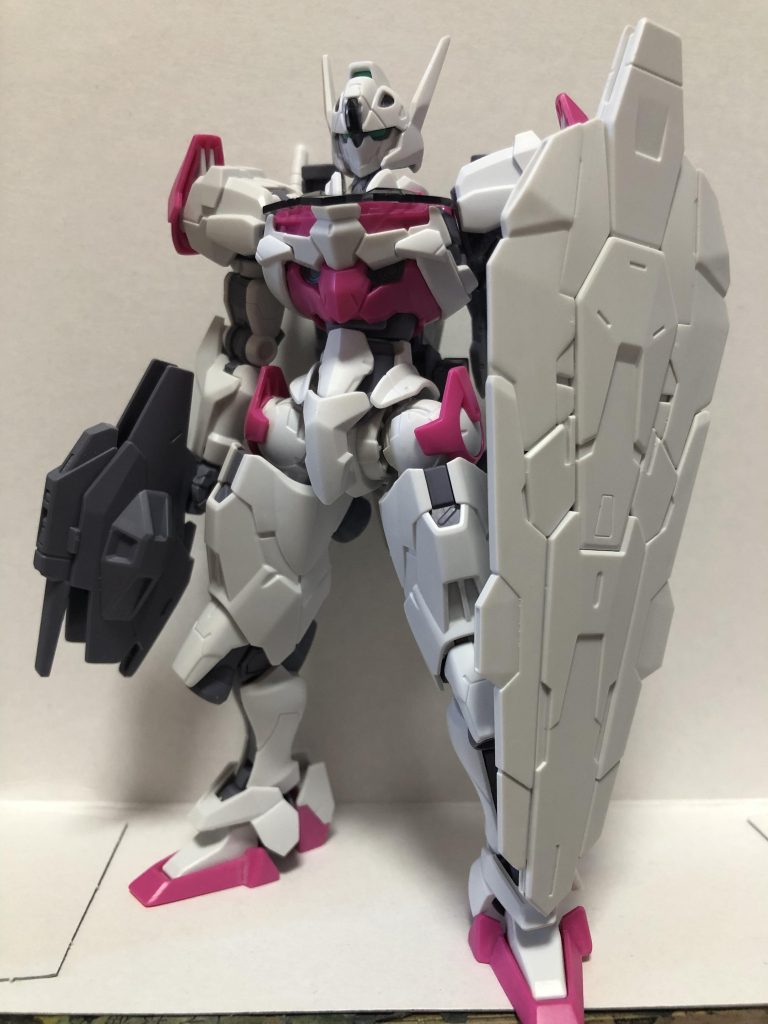 素組みでも充分ですね。現在エアリアル制作中なので早く並べてあげたいです！