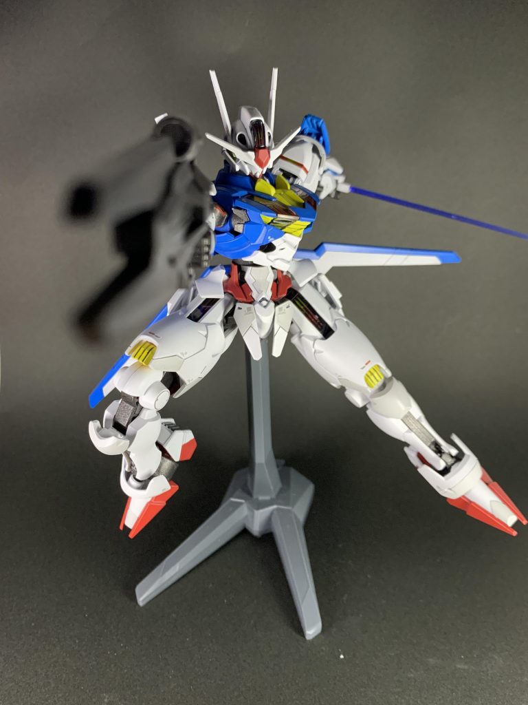 ライフルにバレルをくっつけて。この辺りはルブリスの発展感を感じます