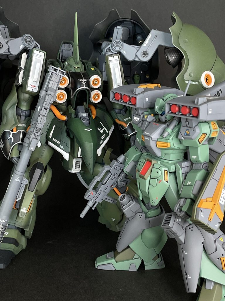 約1年前に完成させたクシャトリヤとΣp📷ω・´)パチリ少しは成長したのかな、僕の技術は…あまり目にみえて向上したところはないのかなあと幻滅しておりますが、とにかく模型を作ること自体が楽しいので、万事オーケーなのです笑笑この2人組を西古川の展示会(詳しくはWEBで)に展示する予定です!もしよければ、実物を見ていただきたく、よろしくお願いします。