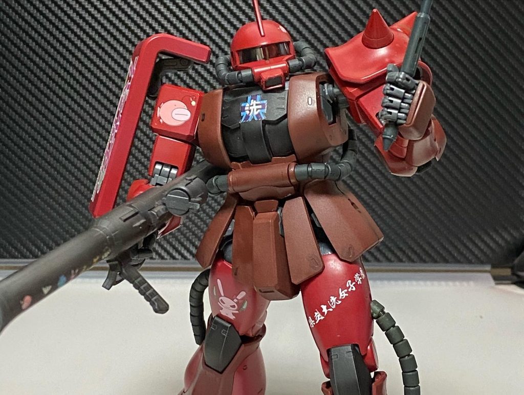 可動が良くて、ポーズが決まりますね