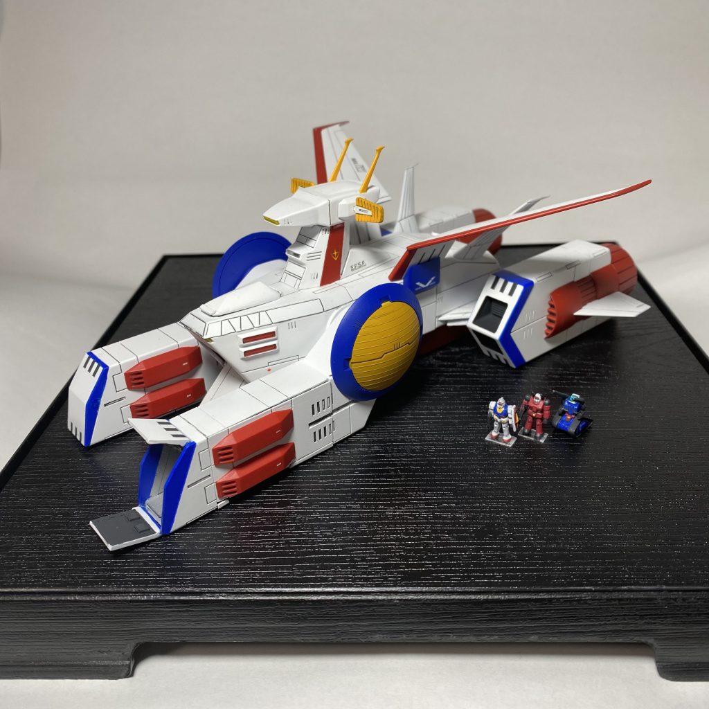 1/1200 ホワイトベース–2枚目/制作者：ますす