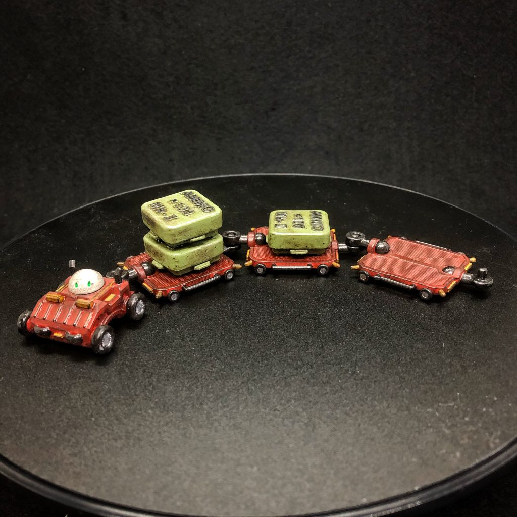 AI自動車君は色々な物を運んでくれます♪