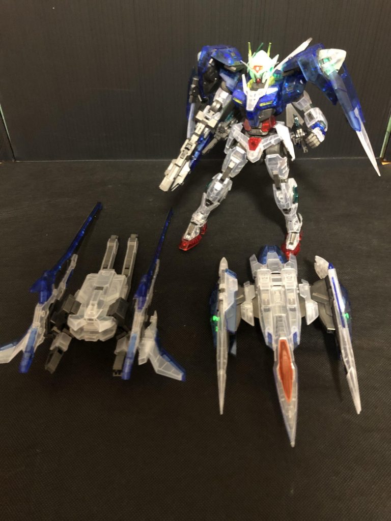 ダブルオーガンダム ザンライザー　クリアバージョン–2枚目/制作者：アッキー