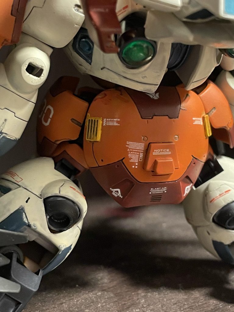 追記。いい感じのリアスカート。