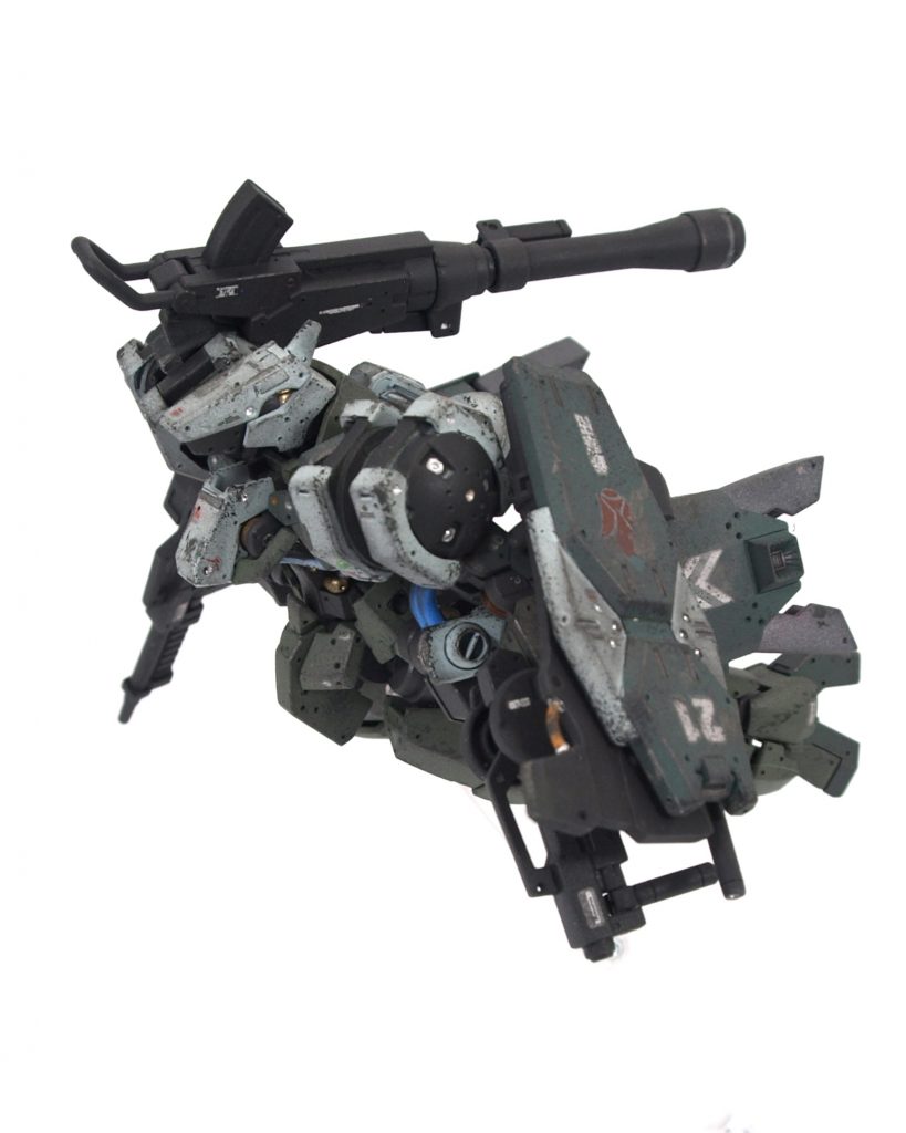 HG IBO グレイズ改–2枚目/制作者：@FATSOULDT