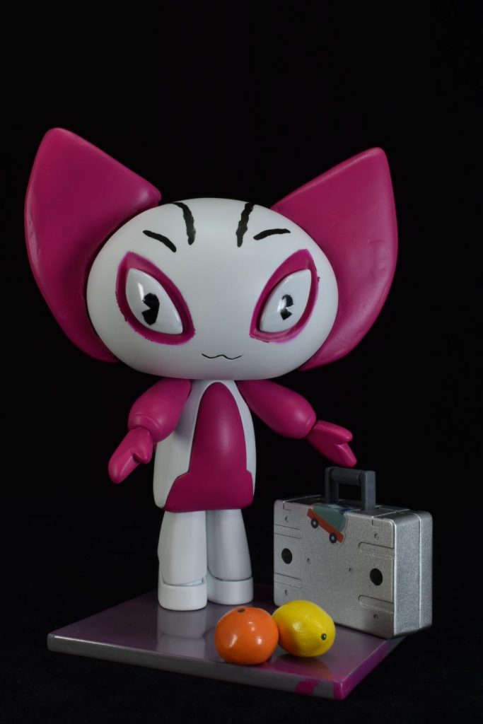 他にも映画に関連のあるような小物も用意しました。エポキシパテ加工する際の余りで作成。