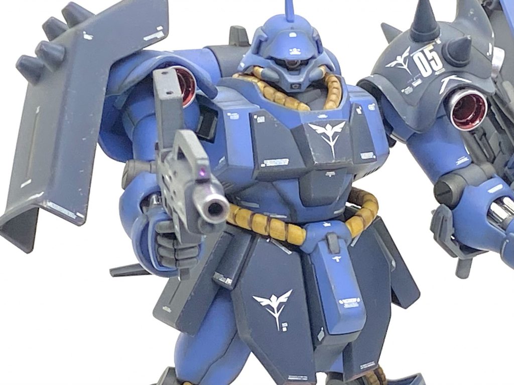 少しだけポージングさせてみました。「ロンド・ベルなら鈴を鳴らしてりゃいいんだよ!」