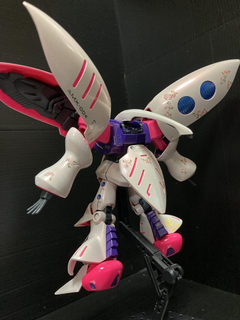 薔薇🌹はネイルアート用の物を使って、クリアを厚めに吹きました