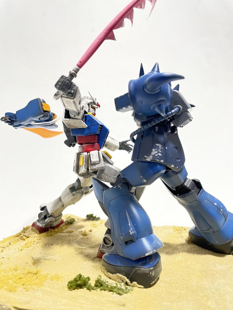 ランバ・ラル特攻–2枚目/制作者：マリポン