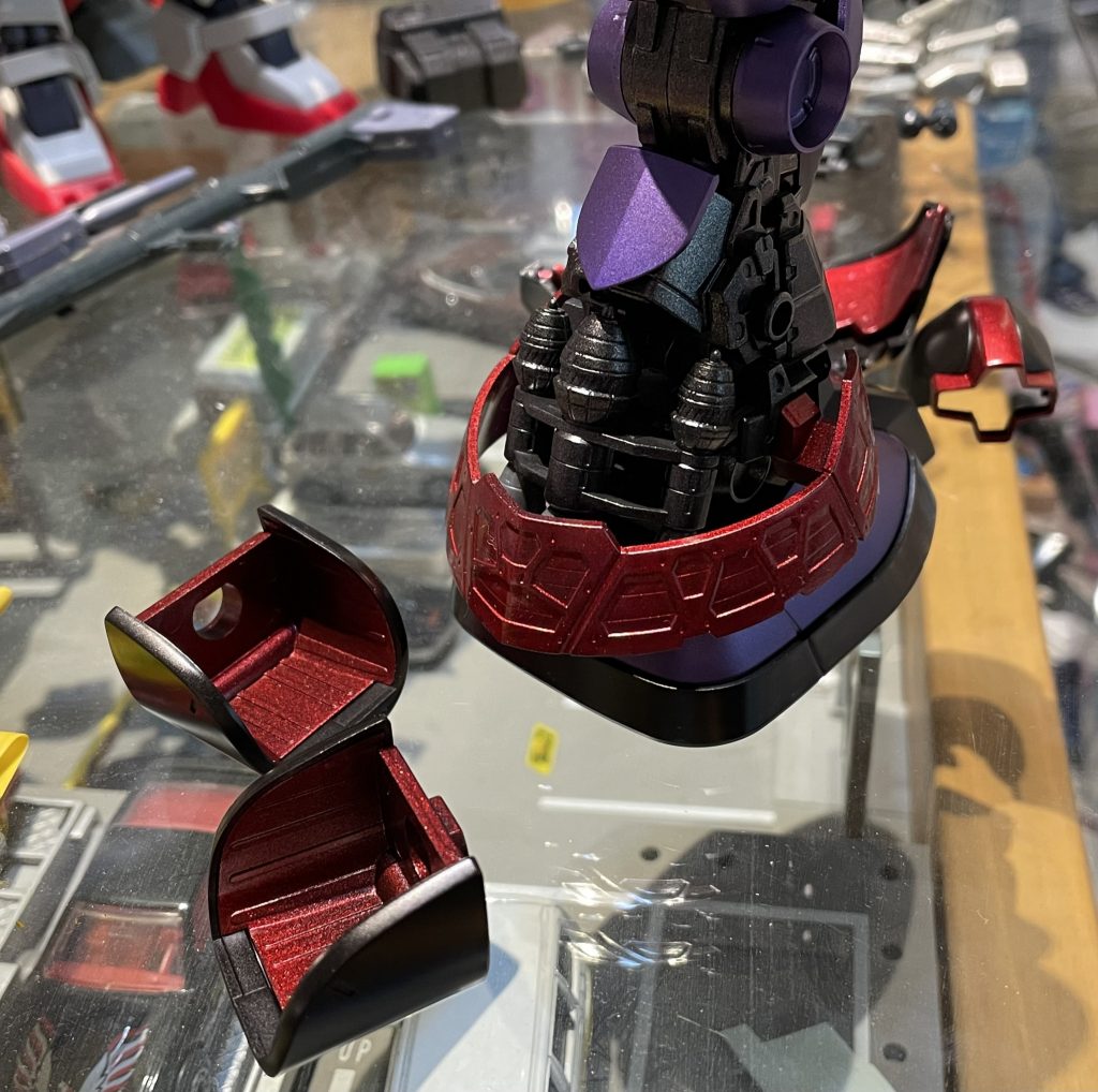 塗装後ですが、、、この頃は塗分が少なく、ちょっと雑ですね。時間ができたら色々と塗分しなおします!