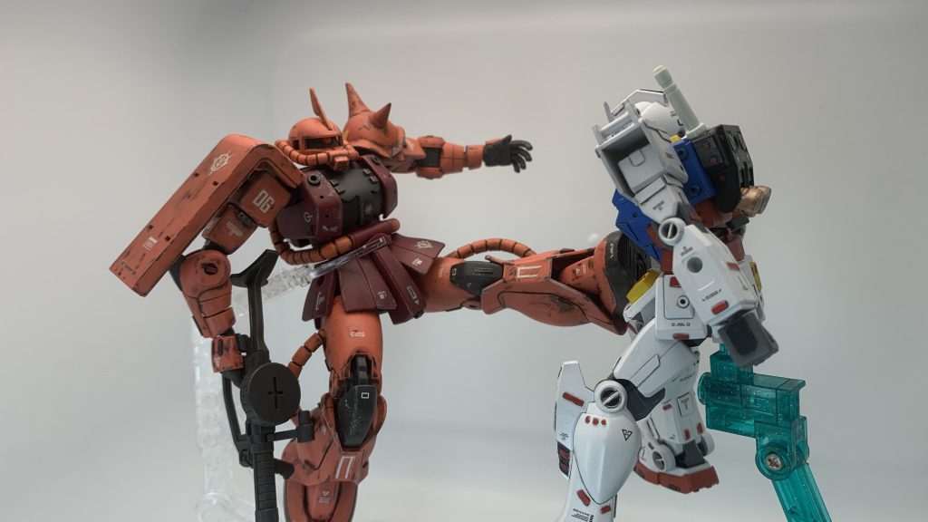 HGシャア専用ザク（リバイブ）–5枚目/制作者：すえさん