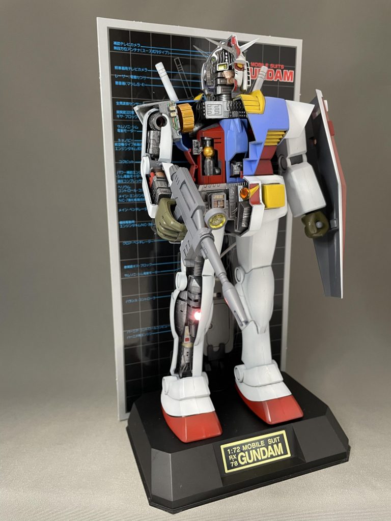 旧キット　メカニック　ガンダム–2枚目/制作者：Gun-Jojo