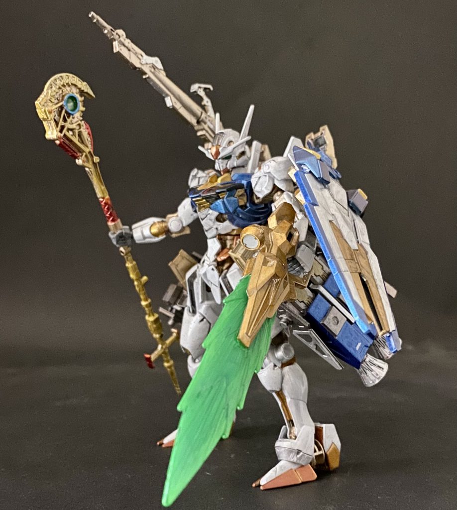 色ムラを誤魔化す為にシャドウとエナメルウォッシュで汚してあります。