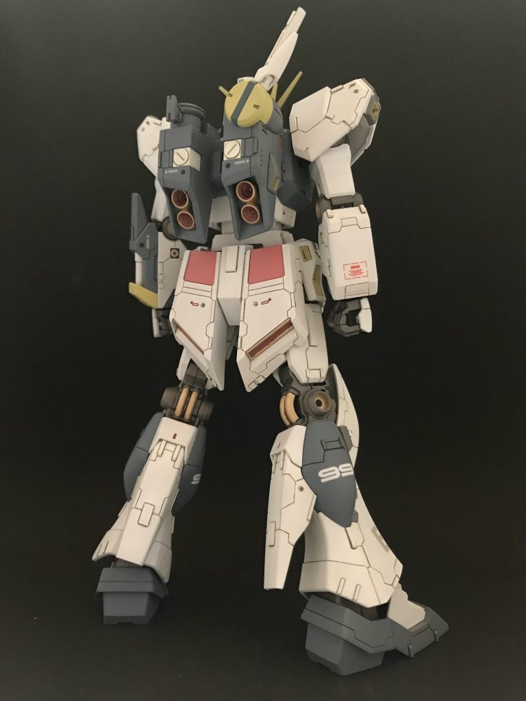 バックショット。99のデカールは雰囲気です笑 専用のを持ってませんでした。