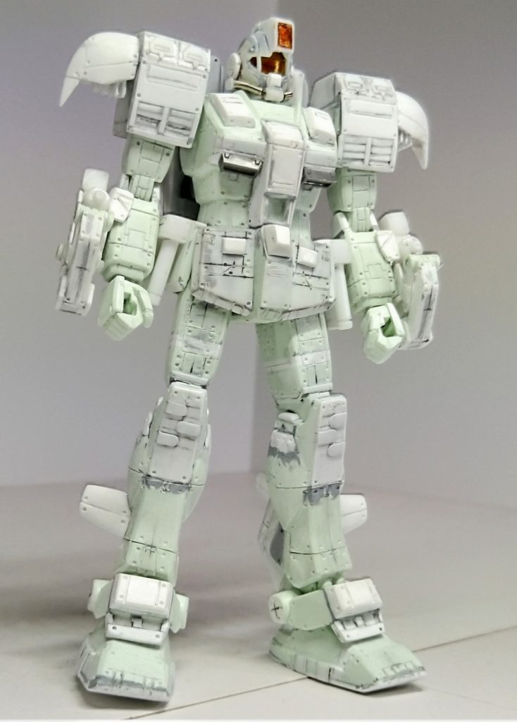 とにかく細かいバーニア以外はプラ材からのフルスクラッチで製作してます❗️