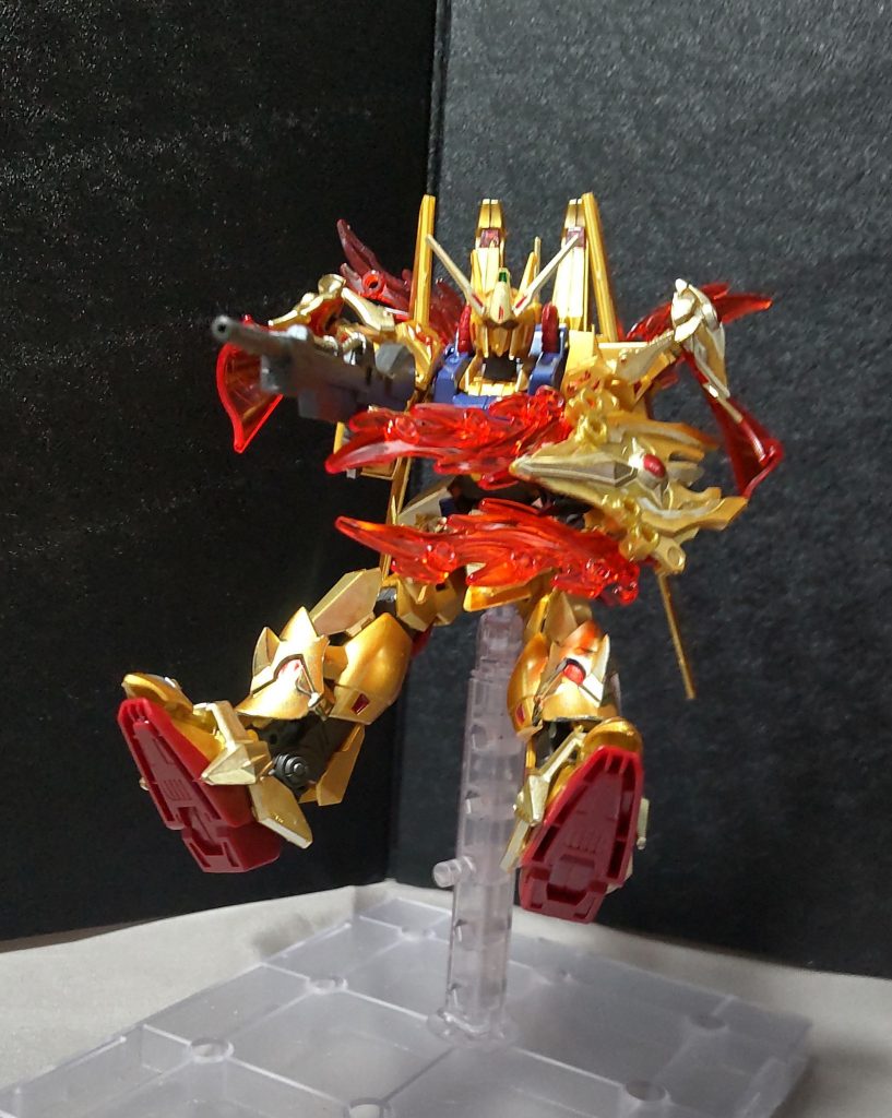 後退しながら攻撃