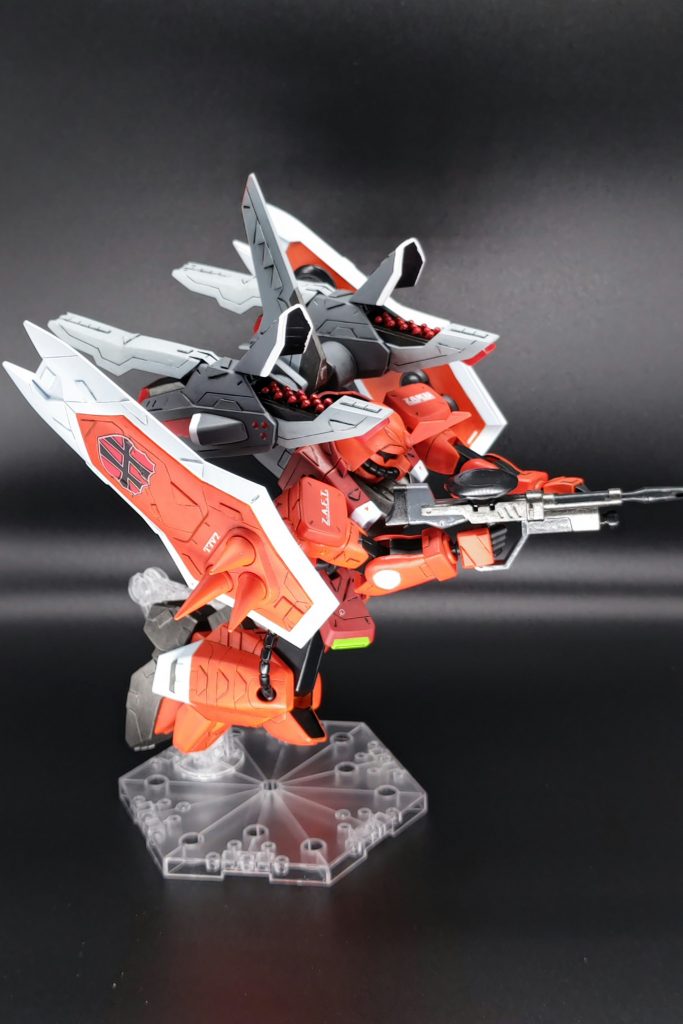 射撃姿勢 右側面