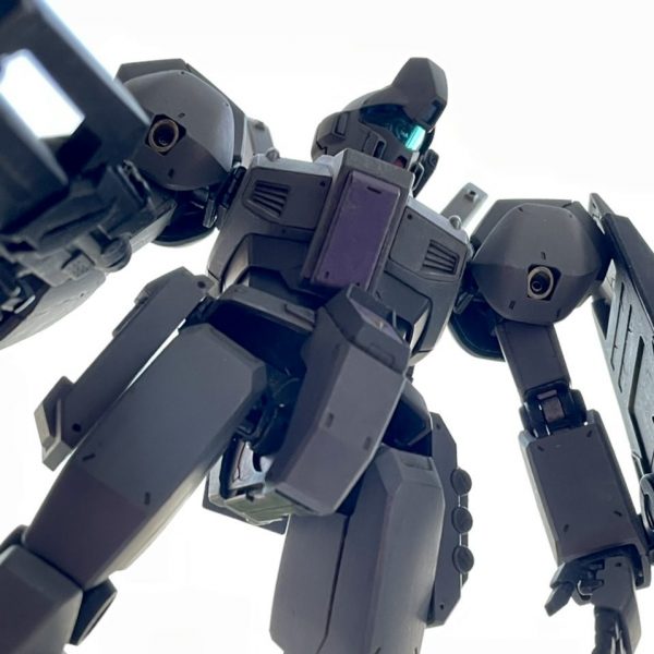 MGジェガン・シンナーレス・筆塗り