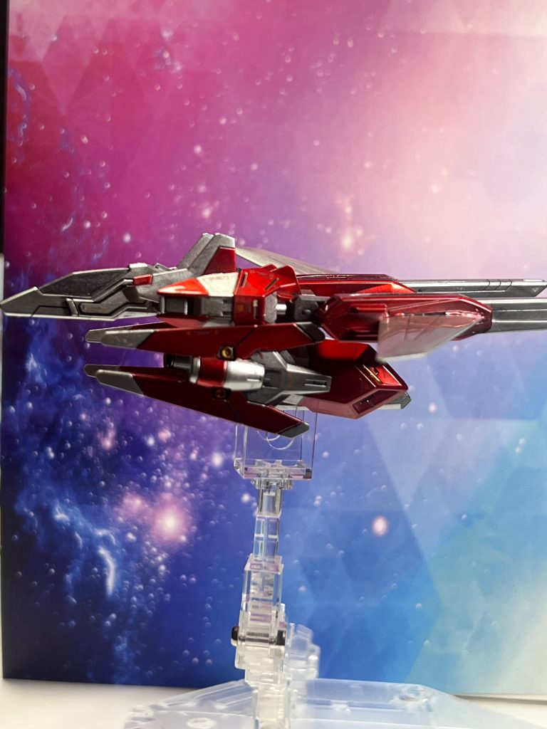 横からみたところ。オリジナルビットステイヴも機体下部にまとめてみた。