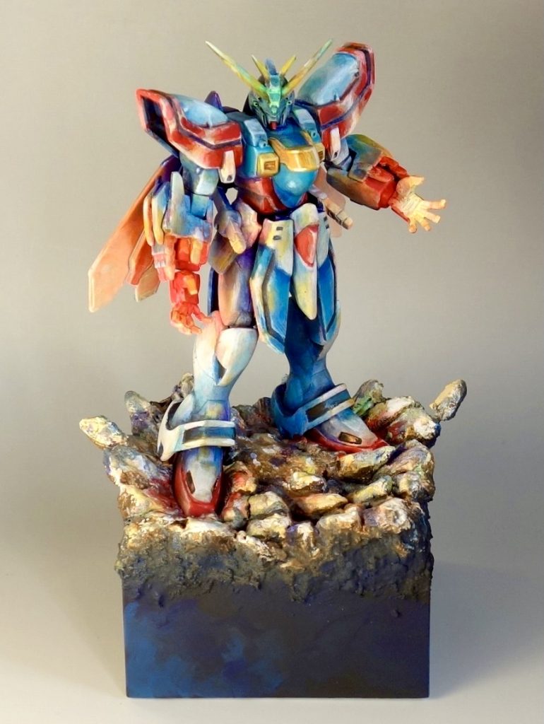 ゴッドガンダム　旧キット１／１４４–5枚目/制作者：@館長
