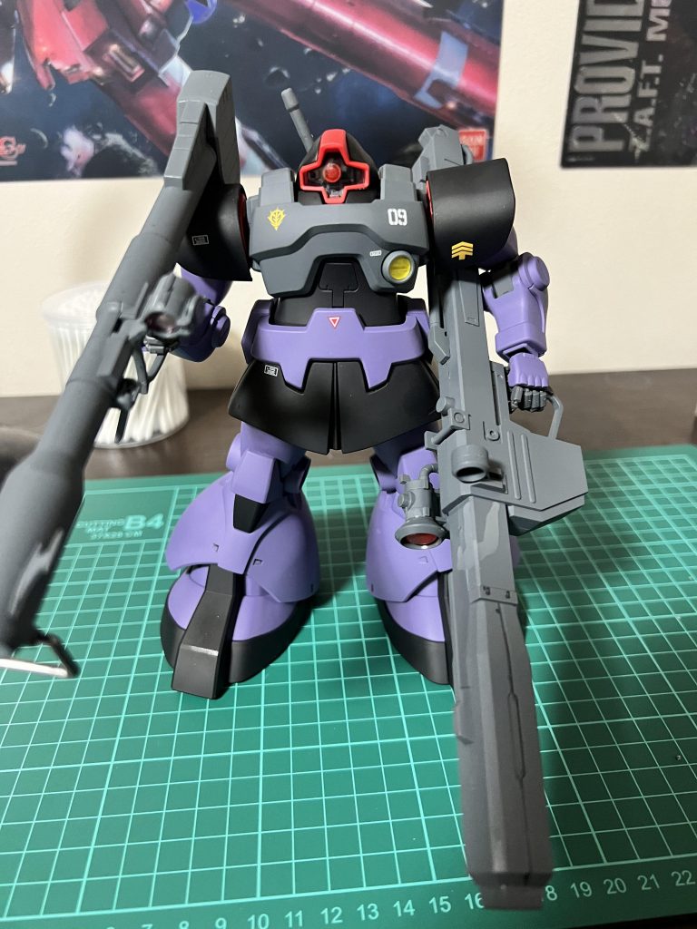 最後に全装備で。今回も墨入れ、部分塗装、デカール、艶消しで作成しました。10/6に間にあってよかったです。ご覧いただきありがとうございました^_^