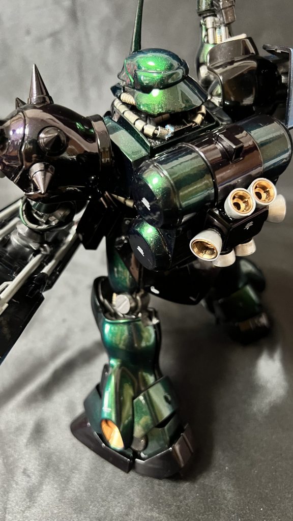 1液ウレタンクリアーでギラギラに😆