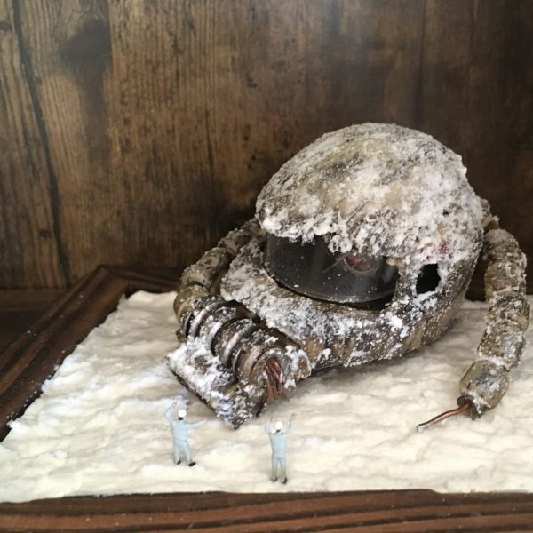 ザクヘッドと雪