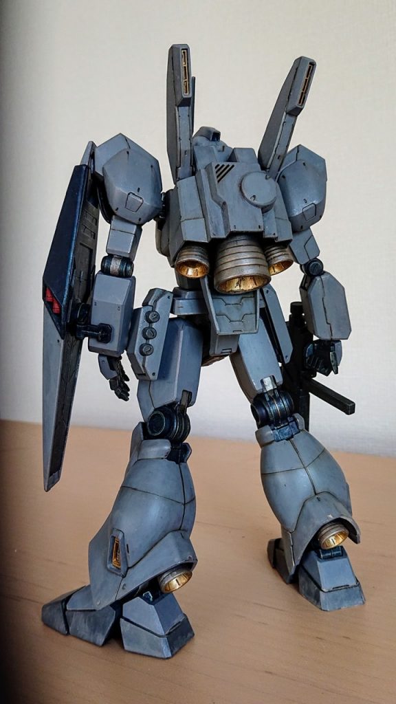 MGジェガン・シンナーレス・筆塗り–3枚目/制作者：@denjilow