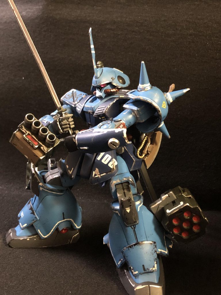 両手持ちにしました手首パーツ外れやすかった💦