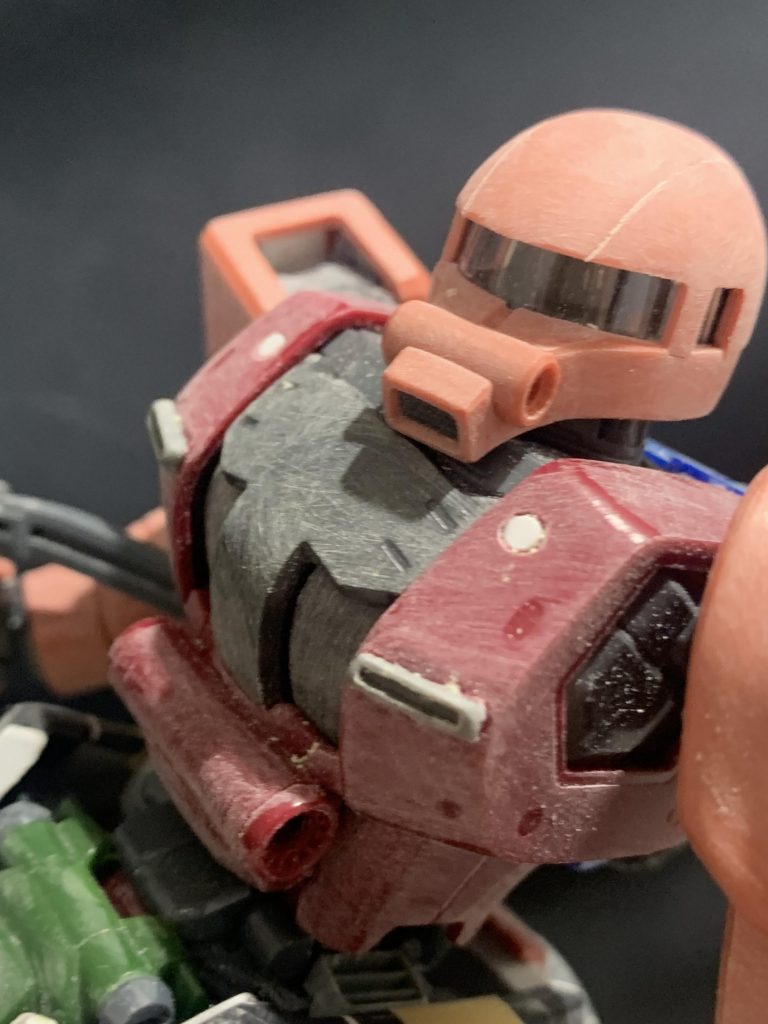 プラ板やスジボリでディテールアップ