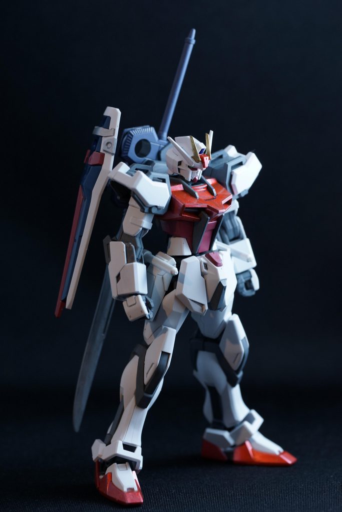 EGストライクをストライクルージュカラーに塗りました。