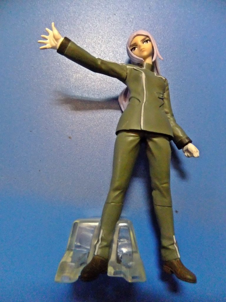 施工前画像 帽子無し 元がちょっと前のガチャガチャなのでそのまま並べるのは辛いのでリペイントでAFVモデルのように塗り直します。