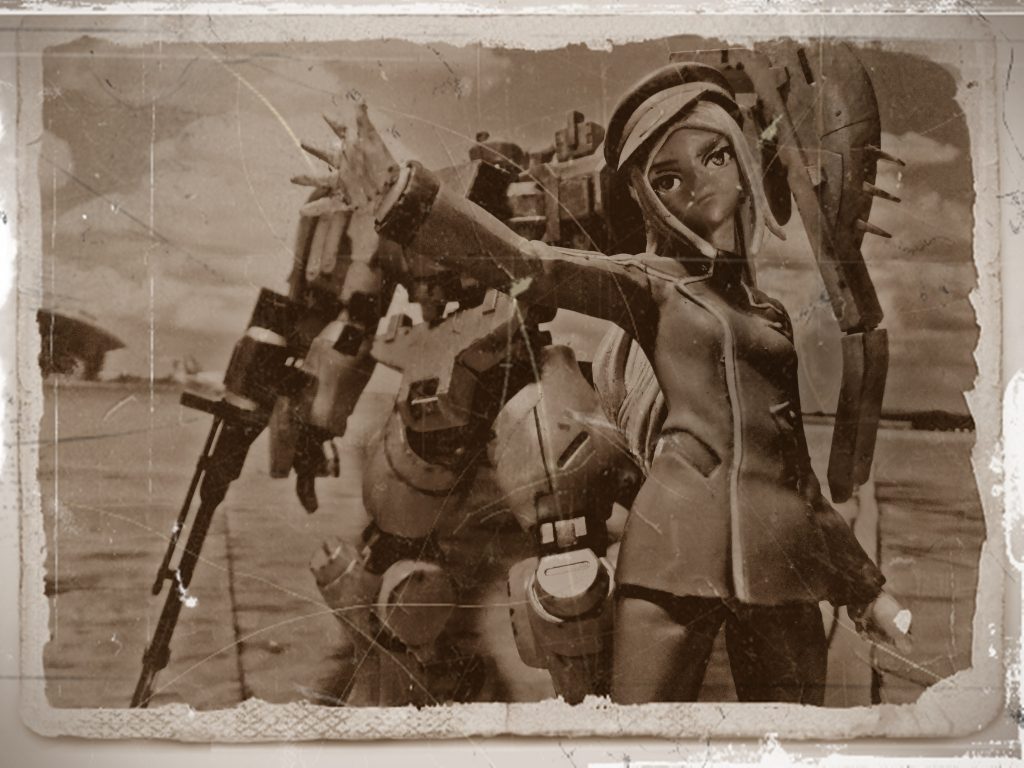 こちらはセピア画像風です。