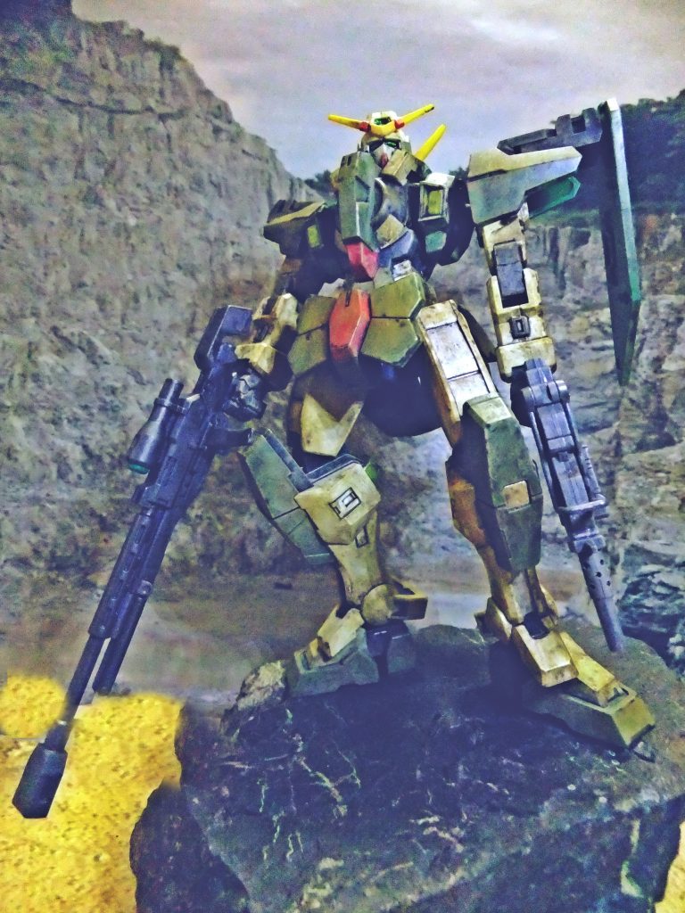 コラボ相手のガンダムデュナメスです。確か？安い方だったと・・・・（笑）