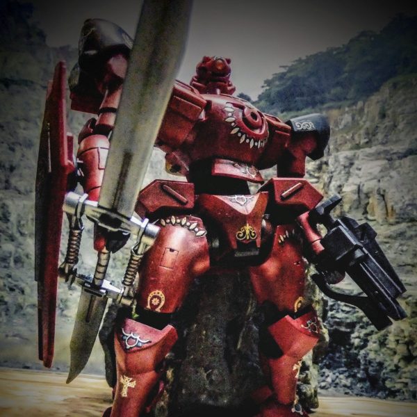 アヘッド　アロウズの量産機を西洋騎士風味で味付けしました！