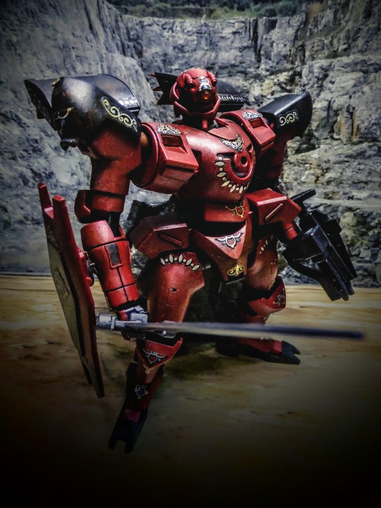 アヘッド　アロウズの量産機を西洋騎士風味で味付けしました！–5枚目/制作者：gtarou