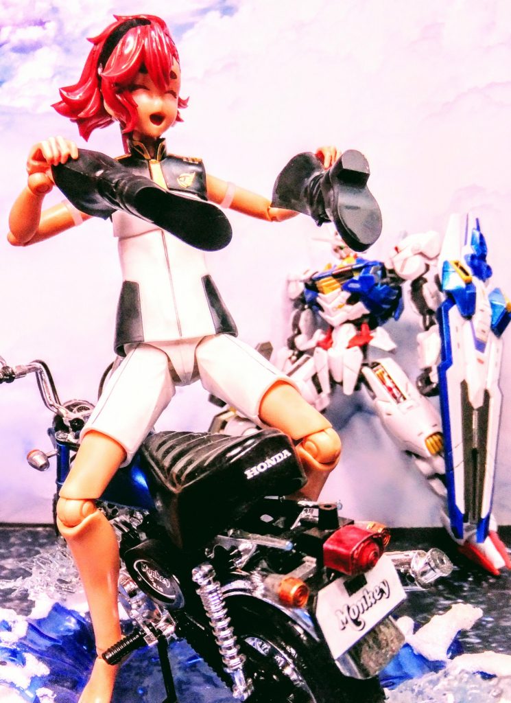 続？スレッタ・マーキュリーちゃん！水着お披露目のはずが？レギュレーション対応でこんなになっちゃいました（汗）–4枚目/制作者：gtarou