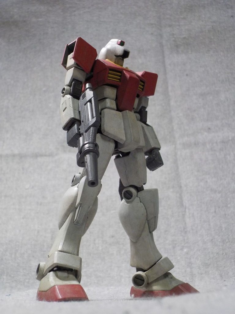 ビームスプレーガンはビームライフルを切り貼りしただけです。