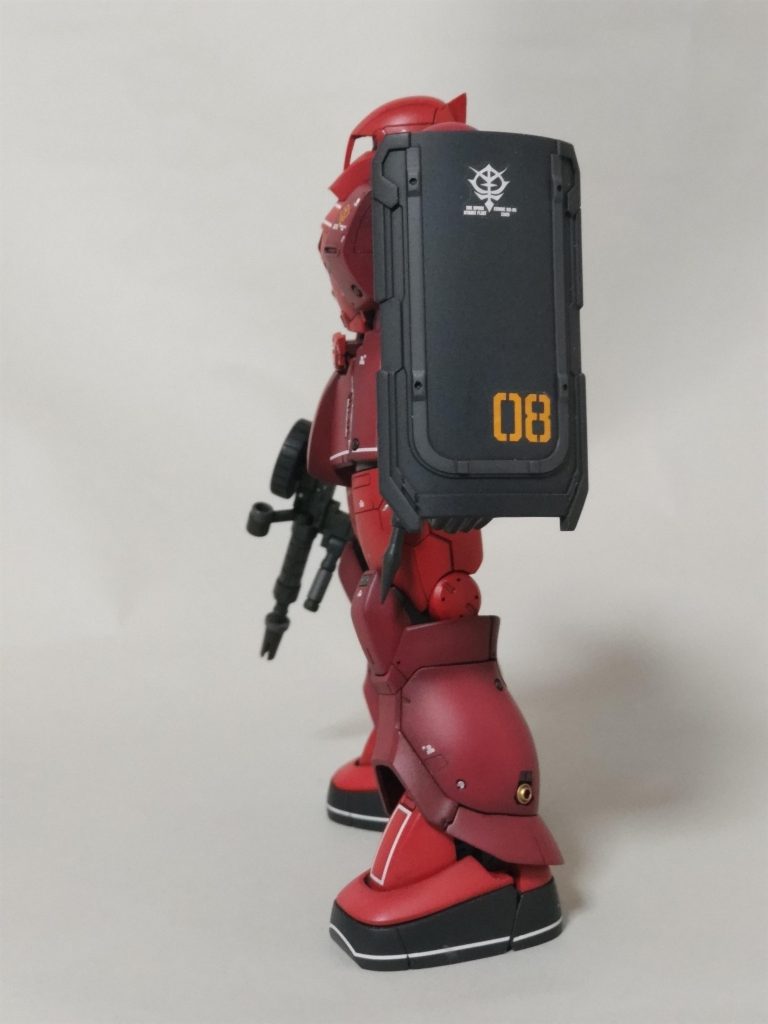 シャアの赤は難しいですねw