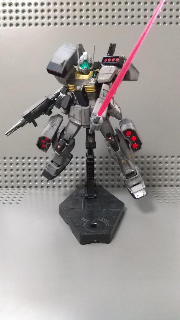 HGUC ジムⅢミサイルポッド装備–5枚目/制作者：O化け