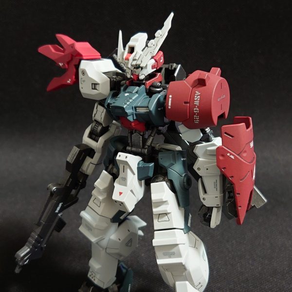 HG ガンダムアスタロトリナシメント　プチ改造、オリジナルカラー